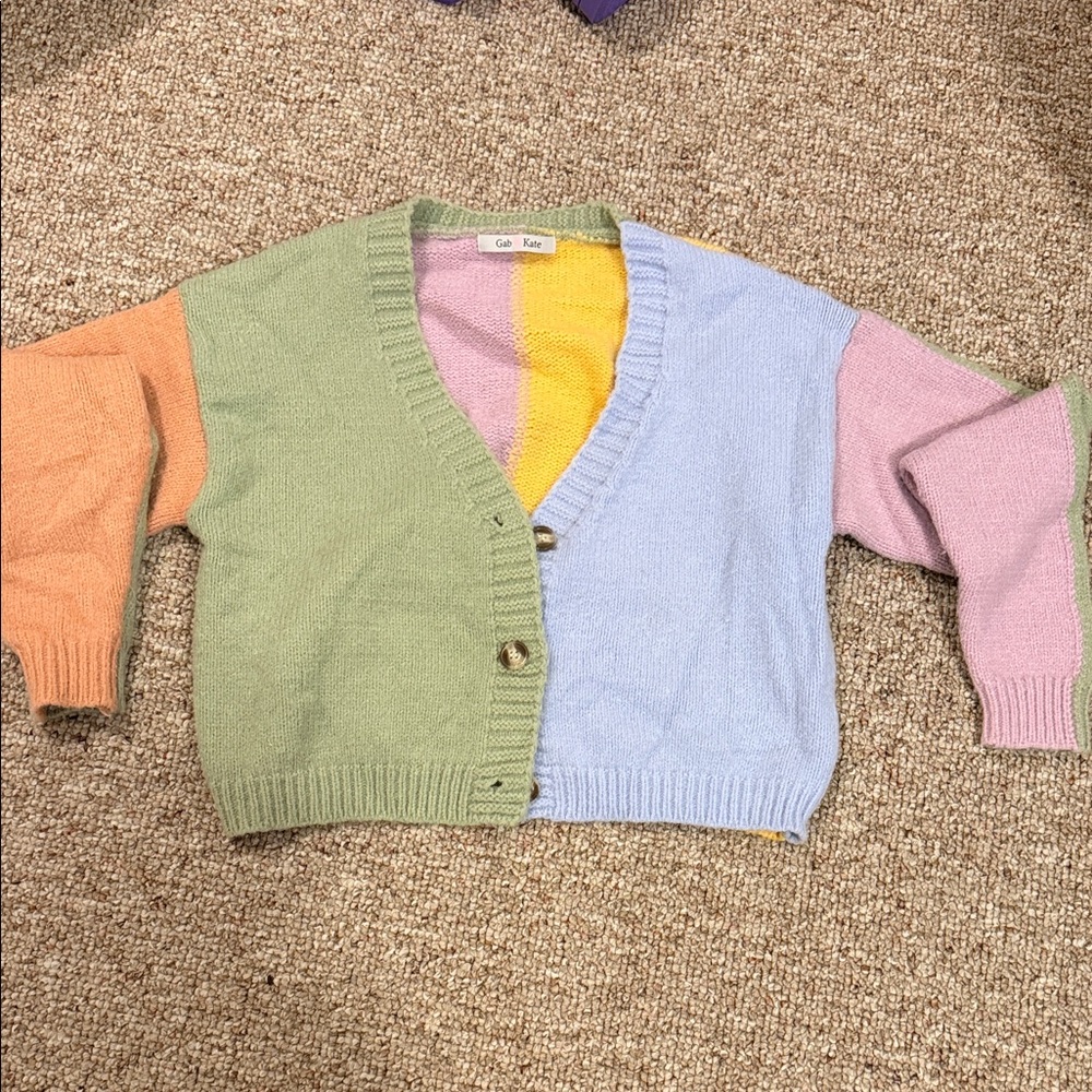 Vibrant Women's Cardigan by Gab and Kate